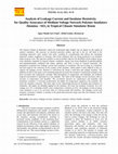 Research paper thumbnail of Analysis of Leakage Current and Insulator Resistivity for Quality Assurance of Medium Voltage Network Polymer Insulators Alumina - SiO2 in Tropical Climate Simulator Room