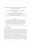 Research paper thumbnail of An Adversarial Risk Analysis Framework for Batch Acceptance Problems