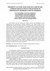 Research paper thumbnail of Priority Factor Analysis on Cash Waqf Linked Sukuk (Cwls) Utilization in Indonesian Shariah Capital Market