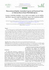 Research paper thumbnail of Physicochemical Quality, Antioxidant Capacity and Nutritional Value in Tuberous Roots of Some Wild Dahlia Species