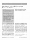 Research paper thumbnail of A Neural Network System for Prediction of Thermal Resistance of Knit Fabrics