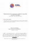 Research paper thumbnail of Représentation des connaissances médicales temporelles au moyen d’ontologies