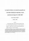 Research paper thumbnail of La tasa de interés en una economía pequeña con movilidad imperfecta de capitales: el caso colombiano del siglo XX (1905-1997)