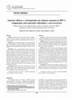 Research paper thumbnail of Aspectos clínicos e o hemograma em crianças expostas ao HIV-1: comparação entre pacientes infectados e soro-reversores