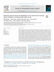 Research paper thumbnail of Settlement patterns during the Magdalenian in the south-eastern Pyrenees, Iberian Peninsula. A territorial study based on GIS