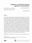 Research paper thumbnail of Sabiduría y ritual de los hongos sagrados en Mesoamérica