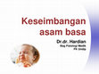 Research paper thumbnail of Keseimbangan Asam Basa