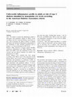 Research paper thumbnail of Unfavorable inflammatory profile in adults at risk of type 2 diabetes identified by hemoglobin A1c levels according to the American Diabetes Association criteria