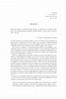 Research paper thumbnail of Jan de Vos, editor. La guerra de las dos vírgenes. La rebelión de Los Zendales (Chiapas, 1712), documentada, recordada, recreada, México, unam, ciesas, unicach, 2011, 317 pp