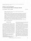 Research paper thumbnail of Initiation of the Decomposition of a Semi-Transparent Mixture of Energetic Materials