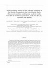 Research paper thumbnail of Socio-ecological impact of last volcanic eruptions in the Iberian Peninsula in the Late Glacial- Early Holocene transition: multi-proxy analysis results from Pla de les Preses palaeolake (Vall d’en Bas, La Garrotxa, NE Iberia)