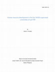 Research paper thumbnail of Human Resource Development in Four Universities of Lao PDR