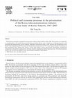 Research paper thumbnail of Political and economic processes in the privatization of the Korea telecommunications industry: A case study of Korea Telecom, 1987–2003