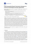 Research paper thumbnail of Gold Nanoparticle-Based Colorimetric Strategies for Chemical and Biological Sensing Applications