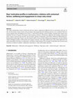 Research paper thumbnail of Boys’ motivation profiles in mathematics: relations with contextual factors, wellbeing and engagement in a boys-only school