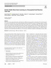 Research paper thumbnail of Autistic Adults Show Intact Learning on a Visuospatial Serial Reaction Time Task