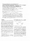 Research paper thumbnail of Übergangsmetallkomplexe mit Schwefelliganden, LX / Transition Metal Complexes with Sulfur Ligands, LX