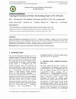 Research paper thumbnail of Topological Analysis to Predict the Bonding Nature of Py-nM+@H2 (Py = Pyridazine, Pyrimidine, Pyrazine and M=Li, Na, K) compounds