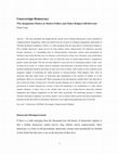 Research paper thumbnail of Unsovereign Democracy: Why Imagination Matters in Modern Politics (and Makes Religion Still Relevant)