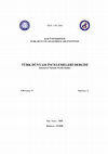 Research paper thumbnail of 'İMÂDÜ’L- İSLÂM’DA ÜNLÜ UYUMLARI