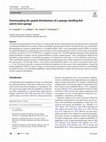 Research paper thumbnail of Disentangling the spatial distributions of a sponge-dwelling fish and its host sponge