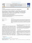 Research paper thumbnail of Catamenial pneumothorax recurrence due to endometriosis