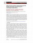 Research paper thumbnail of High-precision ethanol measurement by mid-IR laser absorption spectroscopy for metrological applications