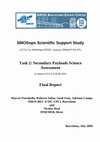 Research paper thumbnail of Secondary Payloads Science Assessment