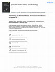 Research paper thumbnail of Hardening by Point Defects in Neutron Irradiated AIN and SiC