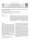 Research paper thumbnail of Estimation of neutron-irradiation-induced defect in 3C–SiC from change in XRD peak shift and DFT study