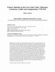 Research paper thumbnail of Primary identities in the lower Omo valley: migration, cataclysm, conflict and amalgamation, 1750–1910