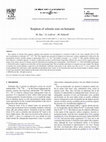 Research paper thumbnail of Sorption of selenite ions on hematite