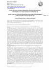 Research paper thumbnail of Perfil do uso das Plantas Alimentícias Não Convencionais em Comunidades com visão sustentável em Maceió/AL