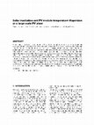 Research paper thumbnail of Solar irradiation and PV module temperature dispersion at a large‐scale PV plant