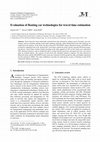 Research paper thumbnail of Evaluation of floating car technologies for travel time estimation