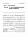 Research paper thumbnail of Intrapontine Root Entry Zone FLAIR Hyperintensity in Classical Trigeminal Neuralgia