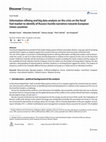 Research paper thumbnail of Information refining and big data analysis on the crisis on the fossil fuel market to identify of Russia’s hostile narratives towards European Union countries