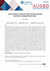 Research paper thumbnail of Emile Durkheim ve Gabriel Tarde'ın Devlet Sosyolojisi Analizlerine Karşılaştırmalı Bir Bakış