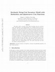 Research paper thumbnail of Stochastic Setup-Cost Inventory Model with Backorders and Quasiconvex Cost Functions