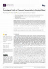 Research paper thumbnail of Toxicological Profile of Plasmonic Nanoparticles in Zebrafish Model