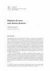 Research paper thumbnail of Régimes de sens, sens dessus dessous