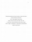 Research paper thumbnail of Professional Development and School Counselors: A Study of Utah School Counselor Preferences and Practices