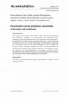 Research paper thumbnail of Forschendes Lernen entdecken, entwickeln, erforschen und evaluieren