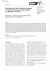 Research paper thumbnail of Mathematical and simulation analysis of natural convection heat transfer for DC–DC converter