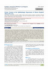 Research paper thumbnail of Ocular Trauma in the Ophthalmogic Department of Sikasso Hospital: About 256 Cases