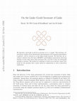 Research paper thumbnail of The Links-Gould Invariant of Links