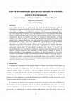 Research paper thumbnail of El uso de herramientas de apoyo para la valoración de actividades prácticas de programación