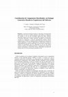 Research paper thumbnail of Coordinación de Componentes Distribuidos: un Enfoque Generativo Basado en Arquitectura del Software