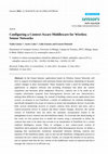 Research paper thumbnail of Configuring a Context-Aware Middleware for Wireless Sensor Networks