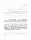 Research paper thumbnail of ANÁLISE DE TEXTO: Wilmar Marçal: Estudantes não, terroristas